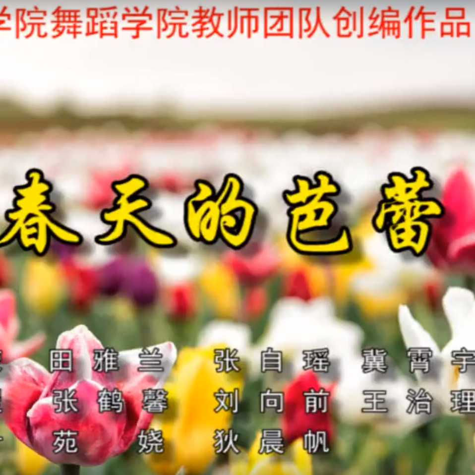  河北外国语学院自编舞蹈《春天的芭蕾》