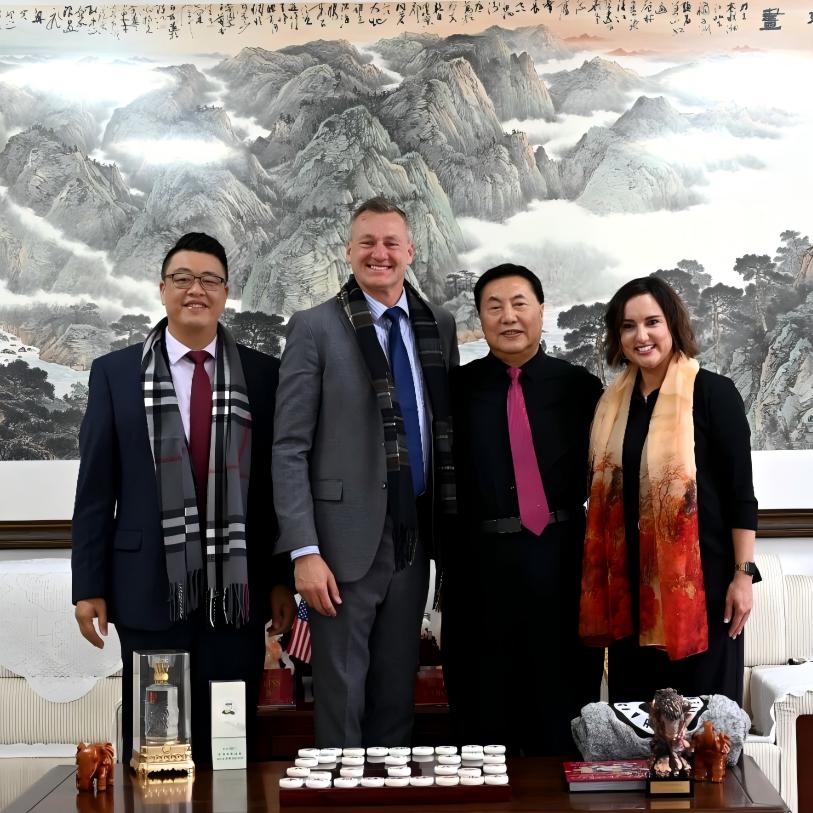 美国哈丁大学四访河北外国语学院：两校教育伙伴关系迈入深度共建阶段