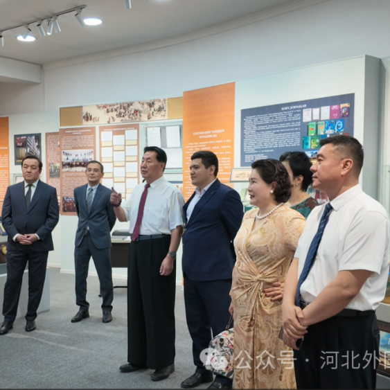 河北外国语学院代表团访问乌兹别克斯坦塔什干国立东方大学