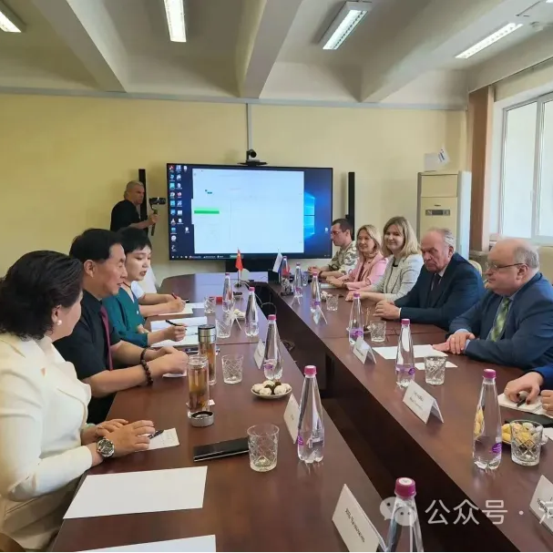 河北外国语学院代表团访问俄罗斯普希金列宁格勒国立大学